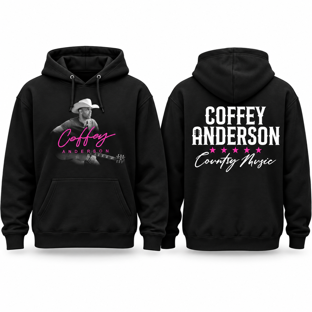 Coffey Signature Hoodie in Black