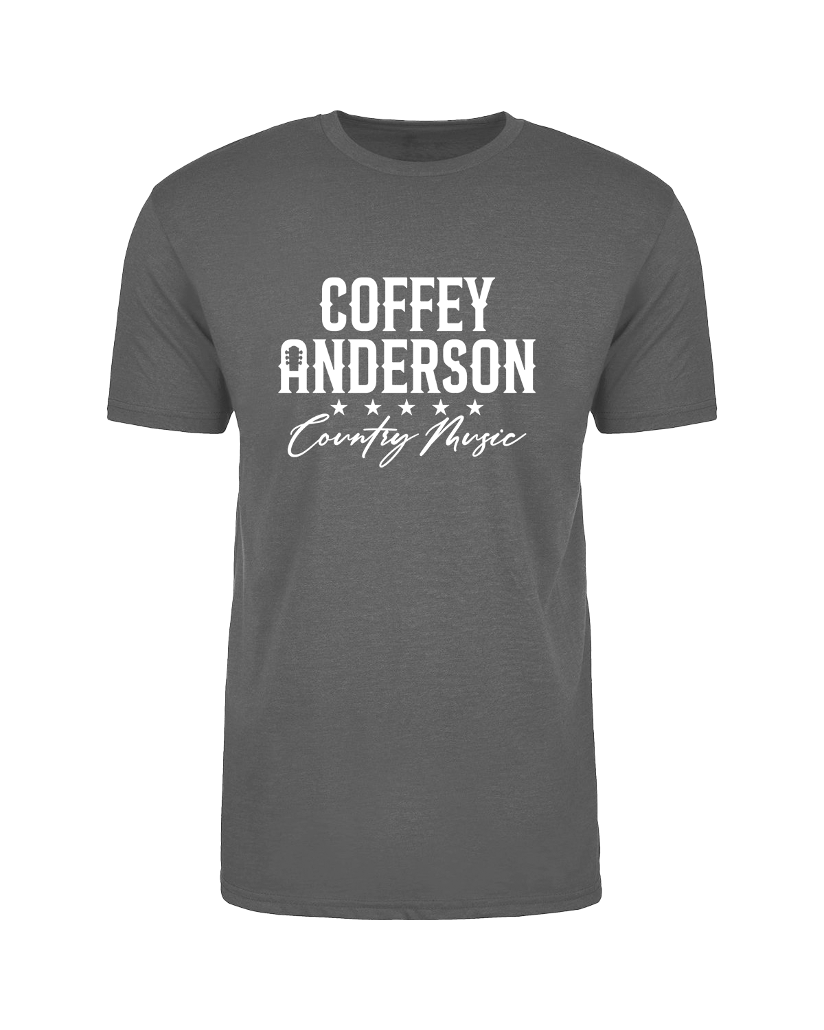 Coffey Anderson Heather Grey Logo Tee