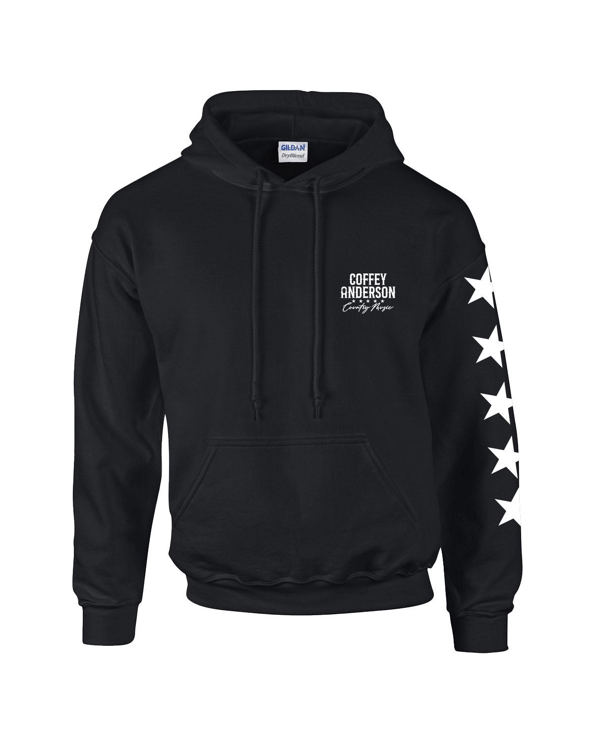 Coffey Anderson Black Logo Hoodie