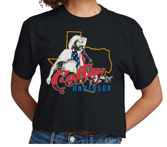 Crop Top Vintage Coffey Anderson