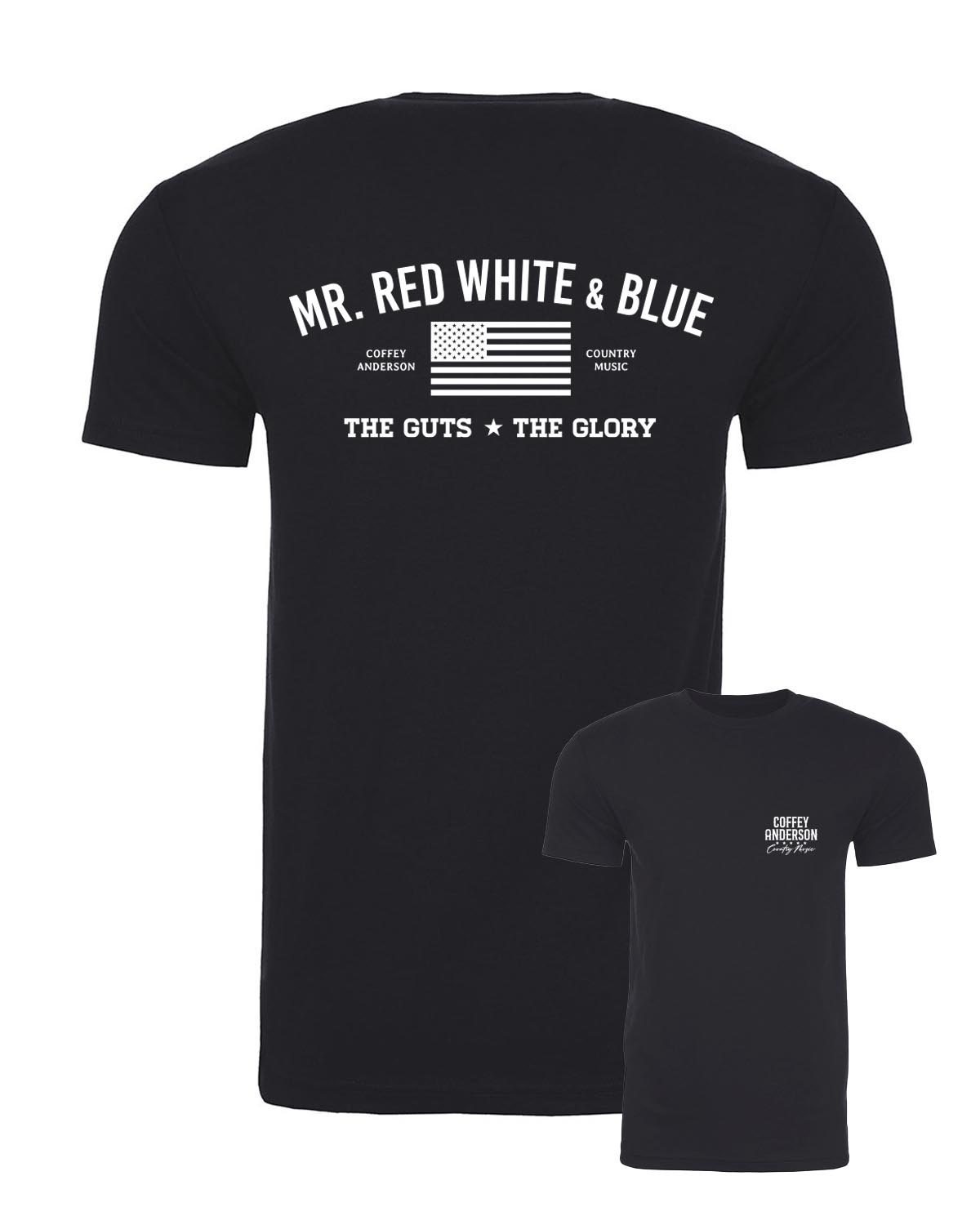 Coffey Anderson Mr. Red White & Blue Tee